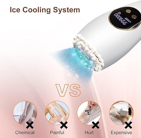 Ice Cold IPL Hair Removal Device